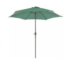 OMBRELLONE DA GIARDINO GAZEBO IN ALLUMINIO OMBRELLO PARASOLE 247XØ300CM VERDE 206420