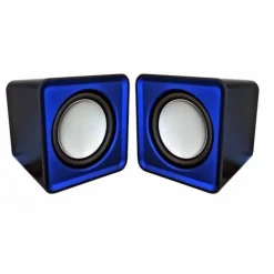 OMEGA SPEAKERS CASSE STEREO USB 2.0 OG-01 SURVEYOR 6W BLUE USB