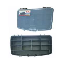 ORGANIZER 4 X 15.5 X 26.5CM CASSETTA ATTREZZI PORTA MINUTERIA MINUTERIE 12 VASCHETTE