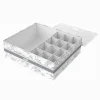 ORGANIZER ARMADIO 12+1 SCOMPARTI SCATOLA SALVASPAZIO 32X28X11 CM FANTASIA 87324