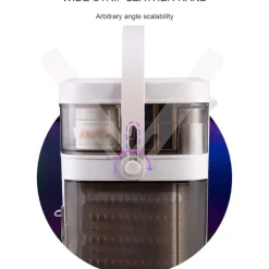 ORGANIZER BEAUTY CASE PORTA TRUCCO ACCESSORI GIOIELLI CON SPECCHIO LED CASSETTI