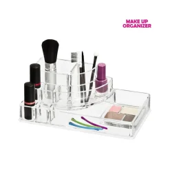 ORGANIZER COSMETICI TRUCCO MAKE UP 8 COMPARTI ORGANIZZATORE IN ACRILICO BEAUTY