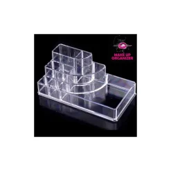 ORGANIZER COSMETICI TRUCCO MAKE UP 8 COMPARTI ORGANIZZATORE IN ACRILICO BEAUTY