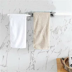 ORGANIZER DA PARETE 3 POSTI PER PANTOFOLE E ASCIUGAMANI SALVASPAZIO 2 PEZZI