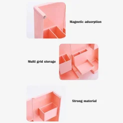 ORGANIZER IN PLASTICA PER TRUCCHI DA SCRIVANIA 24.5 X 28 CM POCHETTA PER TRUCCHI