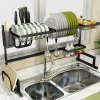ORGANIZER ORGANIZZATORE CUCINA SCOLAPIATTI SCAFFALE APPOGGIO RIPIANI 920 MM