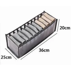 ORGANIZER ORGANIZZATORE PER ARMADIO CASSETTI PIEGHEVOLE CON 9 SCOMPARTI 87408
