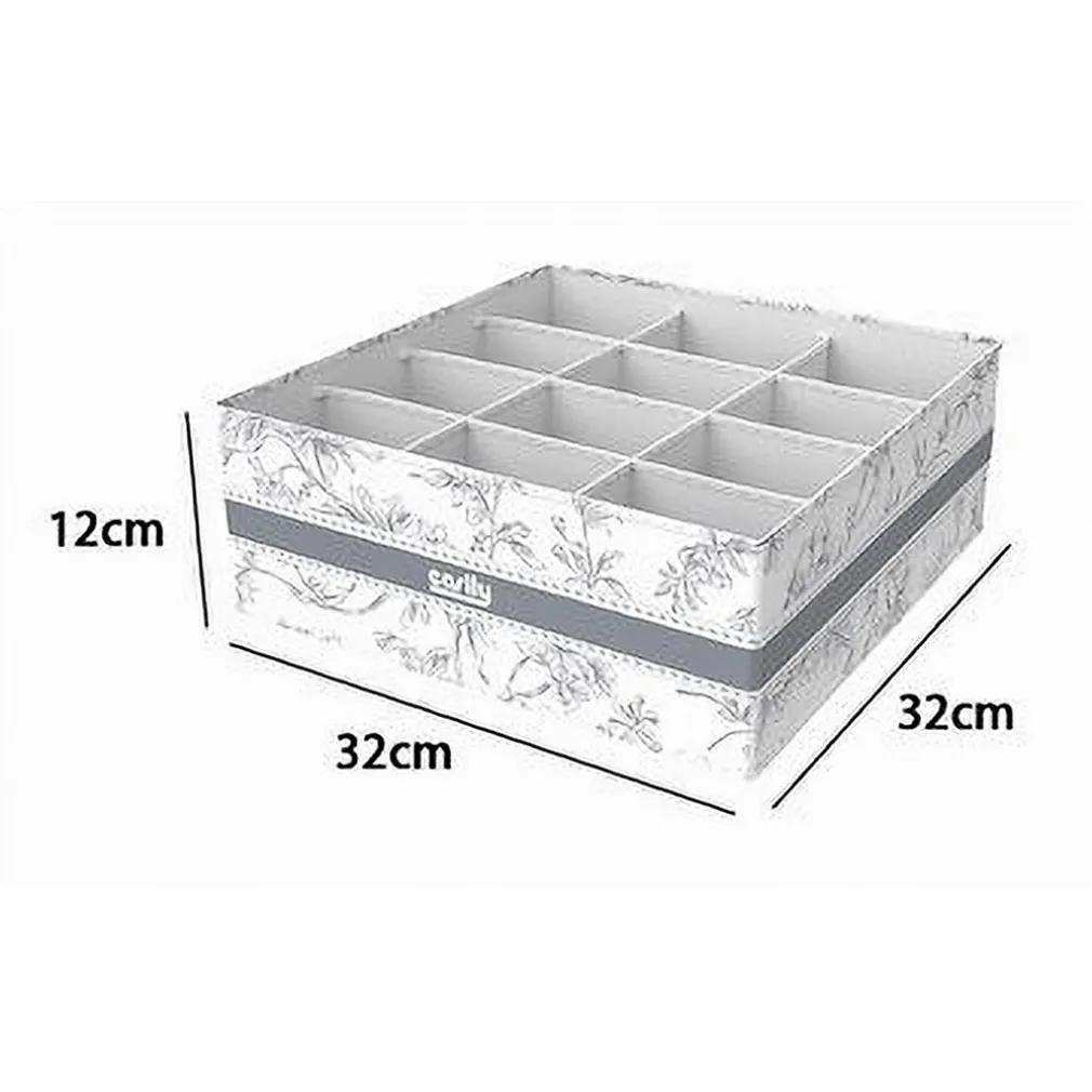 ORGANIZER PER ARMADIO 12 SCOMPARTI SCATOLA SALVASPAZIO 32X32X12CM FANTASIA 87331