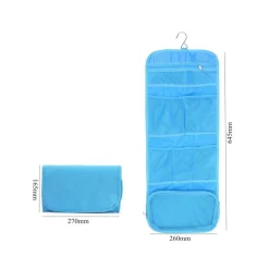 ORGANIZER PER BORSA TRUCCO ACCESSORI BAGNO COSMETICI PORTATILE DA VIAGGIO