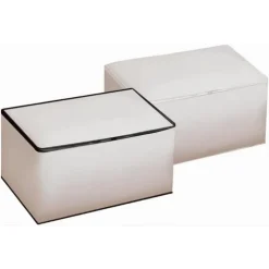 ORGANIZER PER VESTITI SCATOLE PIEGHEVOLI SALVASPAZI CONTENITORE 45X45X20CM 87419