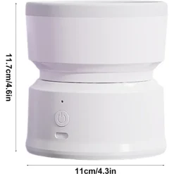 ORGANIZER PORTATILE AUTOMATICO STRUMENTO PER LA PULIZIA PROFONDA PENNELLI TRUCCO