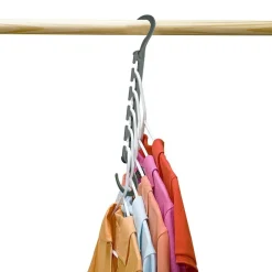 ORGANIZER SALVASPAZIO 8 PORTA STAMPELLE GRUCCE PER ARMADIO WONDER HANGER MAX