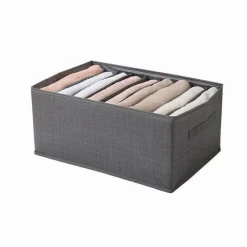 ORGANIZER SALVASPAZIO ARMADI PIEGHEVOLE 9 SCOMPARTI CONTENITORE 44X20X30CM 87404
