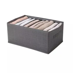 ORGANIZER SALVASPAZIO PER ARMADI SCATOLA PIEGHEVOLE 9 SCOMPARTI 36X20X25CM 87402