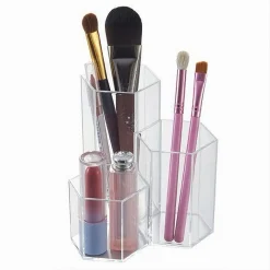 ORGANIZER TRASPARENTE CRILEX PER GIOIELLI TRUCCHI COSMETICI MAKEUP 12X11CM 59062