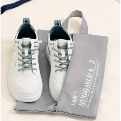 ORGANIZER VIAGGIO CASA BORSA IMPERMEABILE ORGANIZZATORE VALIGIA GRIGIO 38X23X12CM 87711