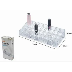 ORGANIZZATORE PORTA COSMETICI ESY_10246 ESPOSITORE 36 COMPARTI ORGANIZER MAKE UP