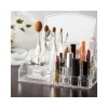 ORGANIZZATORE PORTA COSMETICI SPECCHIO JK 7024 16 COMPARTI ORGANIZER TRASPARENTE