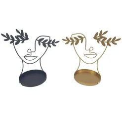 ORGANIZZATORE STAND ESPOSITORE METALLO GIOIELLI COLLANE BRACCIALI DESIGN VOLTO