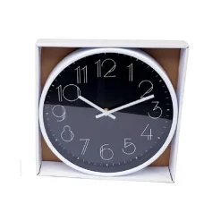 OROLOGIO DA PARETE ANALOGICO ROTONDO CUCINA STANZA CASA ARREDAMENTO 25 CM 206707
