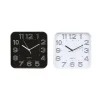 OROLOGIO DA PARETE MURO A QUARZO QUADRATO ANALOGICO CASA UFFICIO DA 30 CM 196872