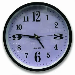 OROLOGIO DA PARETE TONDO MOVIMENTO AL QUARZO ACCESSORIO DECORAZIONE ARREDO CASA