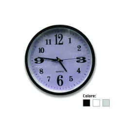 OROLOGIO DA PARETE TONDO MOVIMENTO AL QUARZO ACCESSORIO DECORAZIONE ARREDO CASA