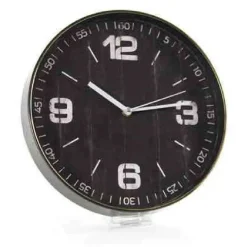 OROLOGIO DA PARETE TONDO MOVIMENTO SILENZIOSO 30X4CM PLASTICA VARI COLORI 738869