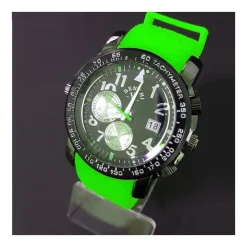 OROLOGIO DA POLSO BENCHI D9652A UOMO ANALOGICO QUARZO SPORTIVO CASUAL VERDE