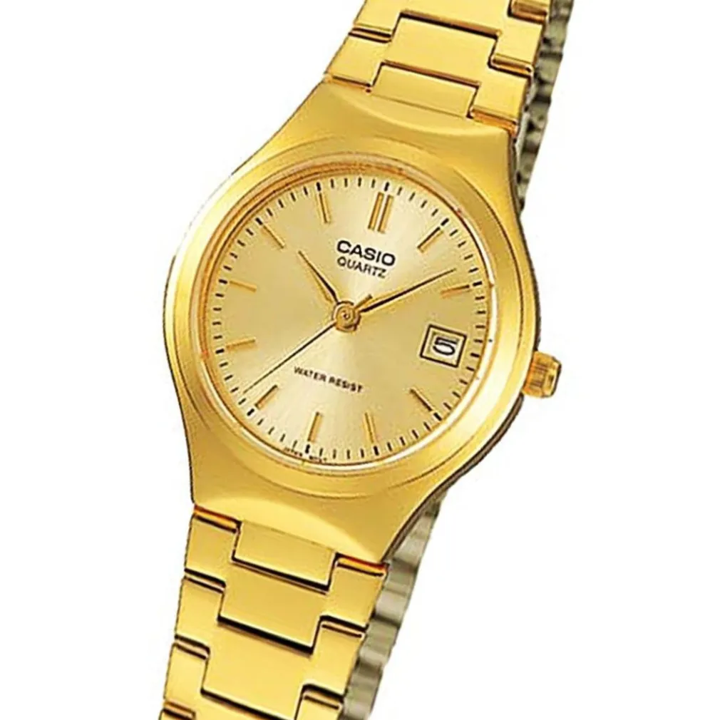 OROLOGIO DA POLSO CASIO LTP-1170N-9ARDF ANALOGICO DONNA ACCIAIO DATA DORATO