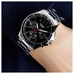 OROLOGIO DA POLSO CASIO MTP-1374D-1AVDF ANALOGICO UOMO ACCIAIO