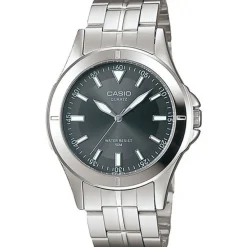 OROLOGIO DA POLSO CASIO MTP-1214A-8AVDF ANALOGICO UOMO ACCIAIO FONDO NERO