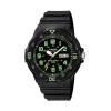 OROLOGIO DA POLSO CASIO MRW-200H-3BVEF ANALOGICO UOMO SPORTIVO NERO VERDE