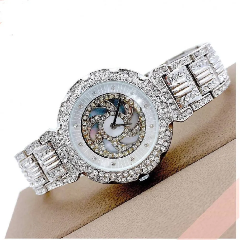 OROLOGIO DA POLSO YK PER DONNA W-4537 QUARZO MODA FASHION BRILLANTINATO SILVER