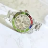 OROLOGIO POLSO COSS UOMO ANALOGICO QUARZO LUMINOSO SILVER VERDE QUADRANTE BIANCO