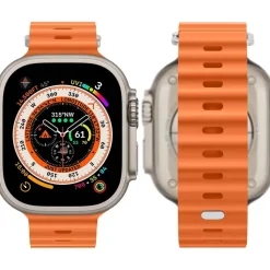 OROLOGIO SMART WATCH ULTRA2 SERIE BIG2.01 49MM CON 7 CINTURINI TOUCHSCREEN SPORT