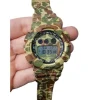 OROLOGIO SPORTIVO ZH 7901 DA UOMO CRONOGRAFO DIGITALE DATA CAMOUFLAGE MILITARE