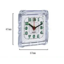 OROLOGIO SVEGLIA ANALOGICA LUCE NOTTURNA TX-9121 ALLARME TAVOLO CAMERA SILENZIOSA