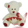 ORSO PELUCHE FIOCCO FESTONE "TI AMO TANTO TANTO TANTO" 55 CM SAN VALENTINO 93871