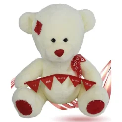 ORSO PELUCHE FIOCCO FESTONE "TI AMO TANTO TANTO TANTO" 55 CM SAN VALENTINO 93871