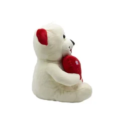 ORSO PELUCHE ORSETTO CON CUORE SCRITTA LOVE 16CM LACCIO IDEA SAN VALENTINO 94879