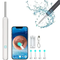 OTOSCOPIO STRUMENTO PER RIMOZIONE CERUME PULITORE ORECCHIE USB 1080P HD ENDOSCOPIO