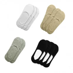 PACK 12 PAIA DI CALZINI DONNA CON STRISCIA DI SILICONE ANTISCIVOLO TG. 35-37