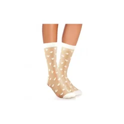 PACK DA 12 PAIA CALZINI DA DONNA W-8003 MOD. LOVELY COLORI ASSORTITI CON CUORI