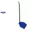 PALA PALETTA IN PLASTICA ALZASPORCO CON MANICO FISSO PULIRE CASA CON GOMMA BLU