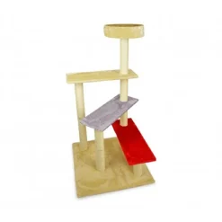 PALESTRA TIRAGRAFFI PER GATTI GATTO A SCALA CON COLONNE IN SISAL 144 CM