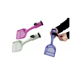 PALETTA ESCREMENTI CON DISPENSER PORTA SACCHETTI IGIENICI PER CANI GATTI