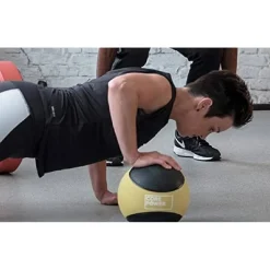 PALLA MEDICA PONDERATA ALTA QUALITÀ FITNESS ALLENAMENTO CORPO RIABILITAZIONE 1KG