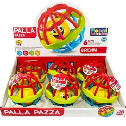 PALLINA PAZZA INTERATTIVA EDUCATIVA COLORATA GIOCATTOLO PER BAMBINI MESI 18+