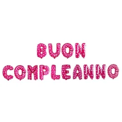 PALLONCINI DI BUON COMPLEANNO PER FESTA PARTY DECORAZIONE STRISCIONE GONFIABILE